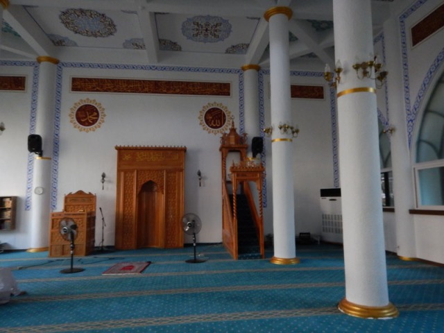 Inside Busan Mosque